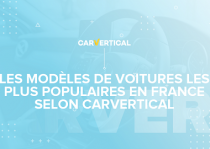 Les modèles de voitures les plus populaires en France selon CarVertical en 2020.