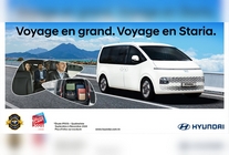 La Hyundai STARIA 9 Places une expérience unique... Hyundai Tunisie lance la 2ème édition de son Roadshow national dédié au transport collectif
