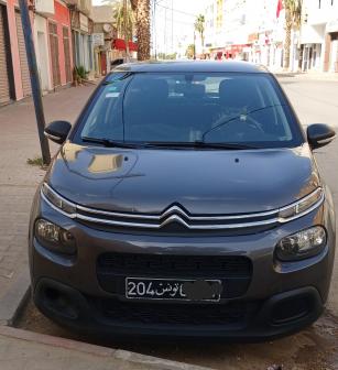 Carte voiture Citroen C3